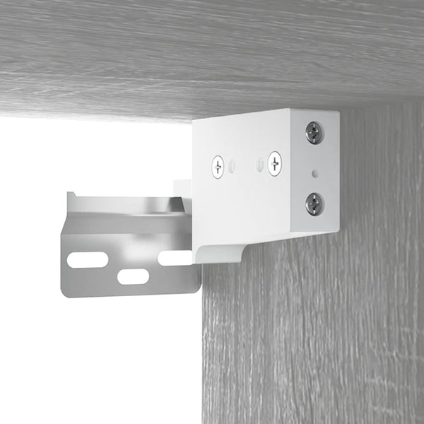 Bad-Spiegelschrank Grau Sonoma 64 cm