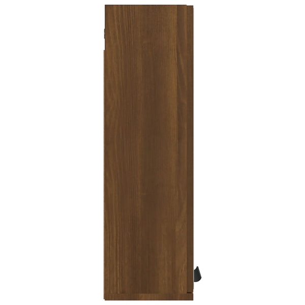 Bad-Spiegelschrank Braun Eiche 64x67 cm