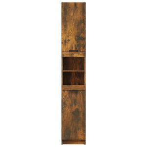 Badschrank Räuchereiche, 188cm