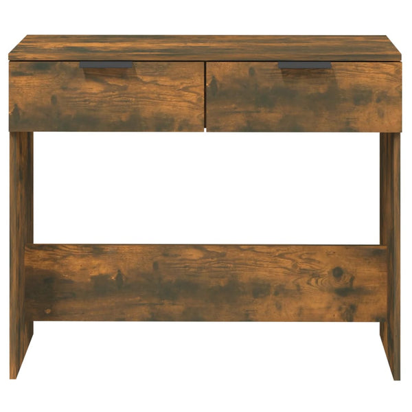Konsolentisch Räuchereiche 90 cm mit Schubladen
