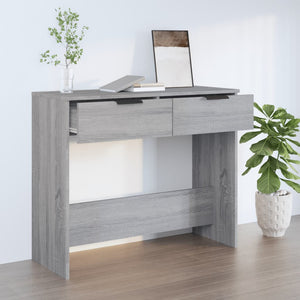 Konsolentisch Grau Sonoma 90x36x75 cm