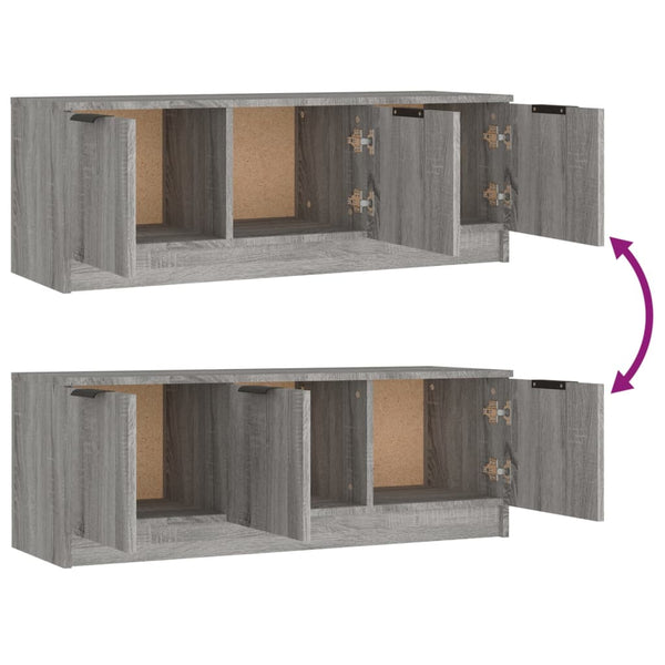 TV-Schrank Grau Sonoma 102 cm
