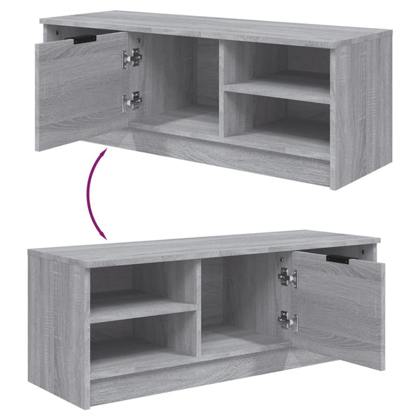 TV-Schrank Grau Sonoma 102 cm
