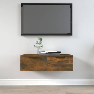 Wandschrank Räuchereiche 68x30x20 cm