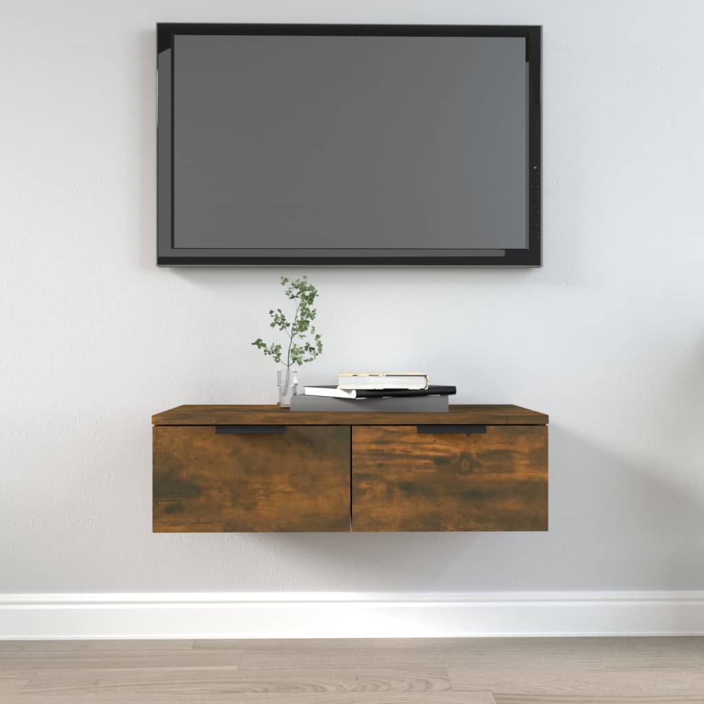 Wandschrank Räuchereiche 68x30x20 cm