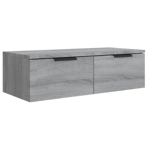 Grauer Wandschrank Sonoma 68x30x20 cm