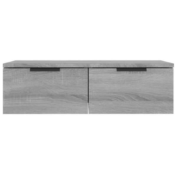 Grauer Wandschrank Sonoma 68x30x20 cm