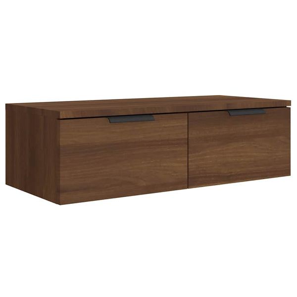Wandschrank Braun Eiche 68x30x20 cm