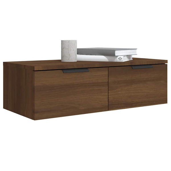 Wandschrank Braun Eiche 68x30x20 cm