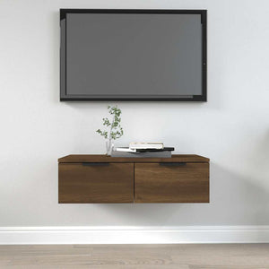 Wandschrank Braun Eiche 68x30x20 cm