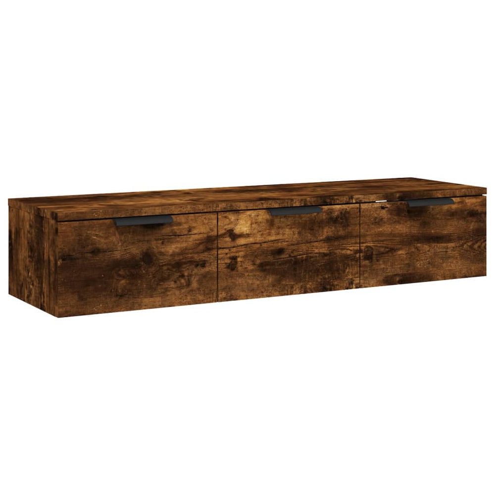 Wandschrank Räuchereiche 102x30x20 cm