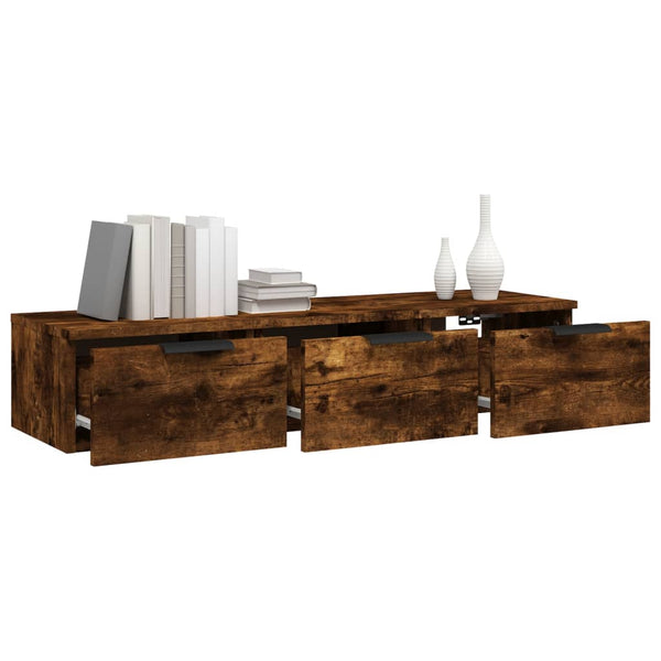 Wandschrank Räuchereiche 102x30x20 cm