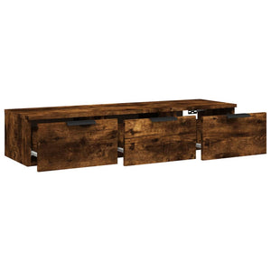 Wandschrank Räuchereiche 102x30x20 cm