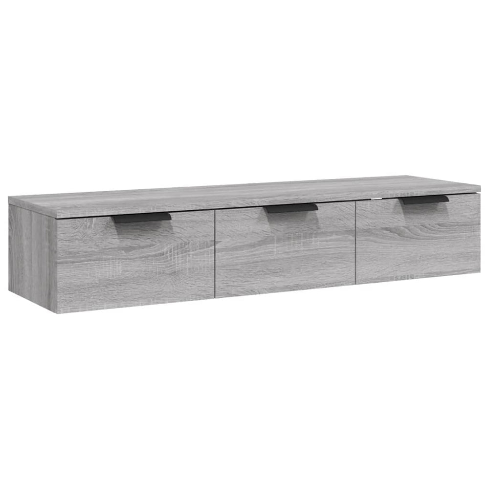Wandschrank Grau Sonoma 102x30x20 cm