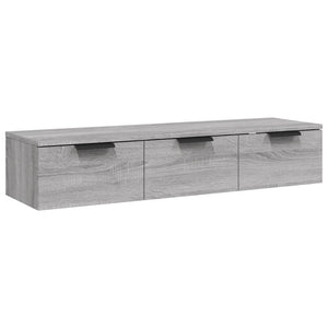 Wandschrank Grau Sonoma 102x30x20 cm