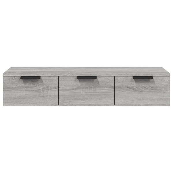 Wandschrank Grau Sonoma 102x30x20 cm