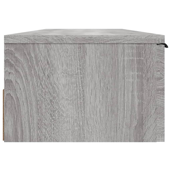 Wandschrank Grau Sonoma 102x30x20 cm