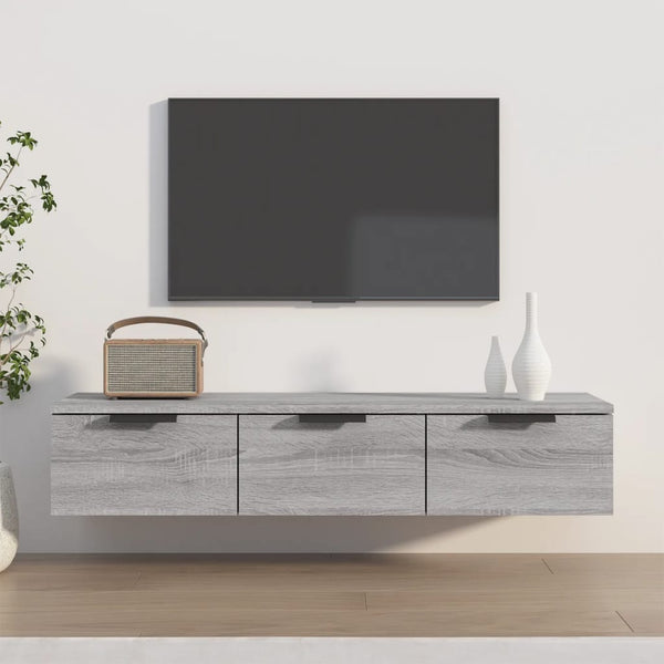 Wandschrank Grau Sonoma 102x30x20 cm