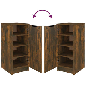 Schuhschrank Räuchereiche 30x35x70 cm