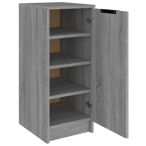 Schuhschrank Grau Sonoma 30x35x70 cm