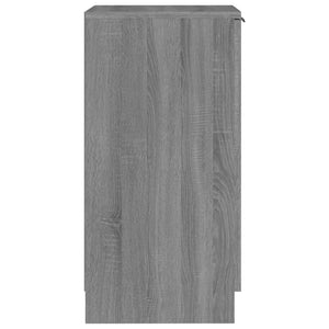 Schuhschrank Grau Sonoma 30x35x70 cm