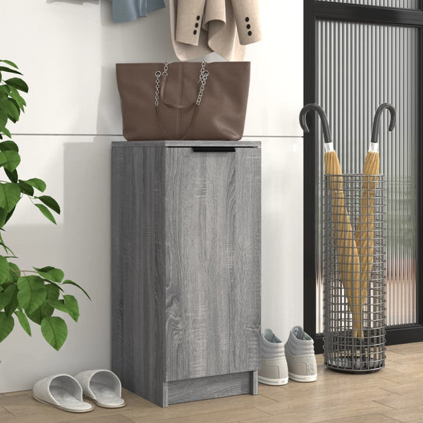 Schuhschrank Grau Sonoma 30x35x70 cm
