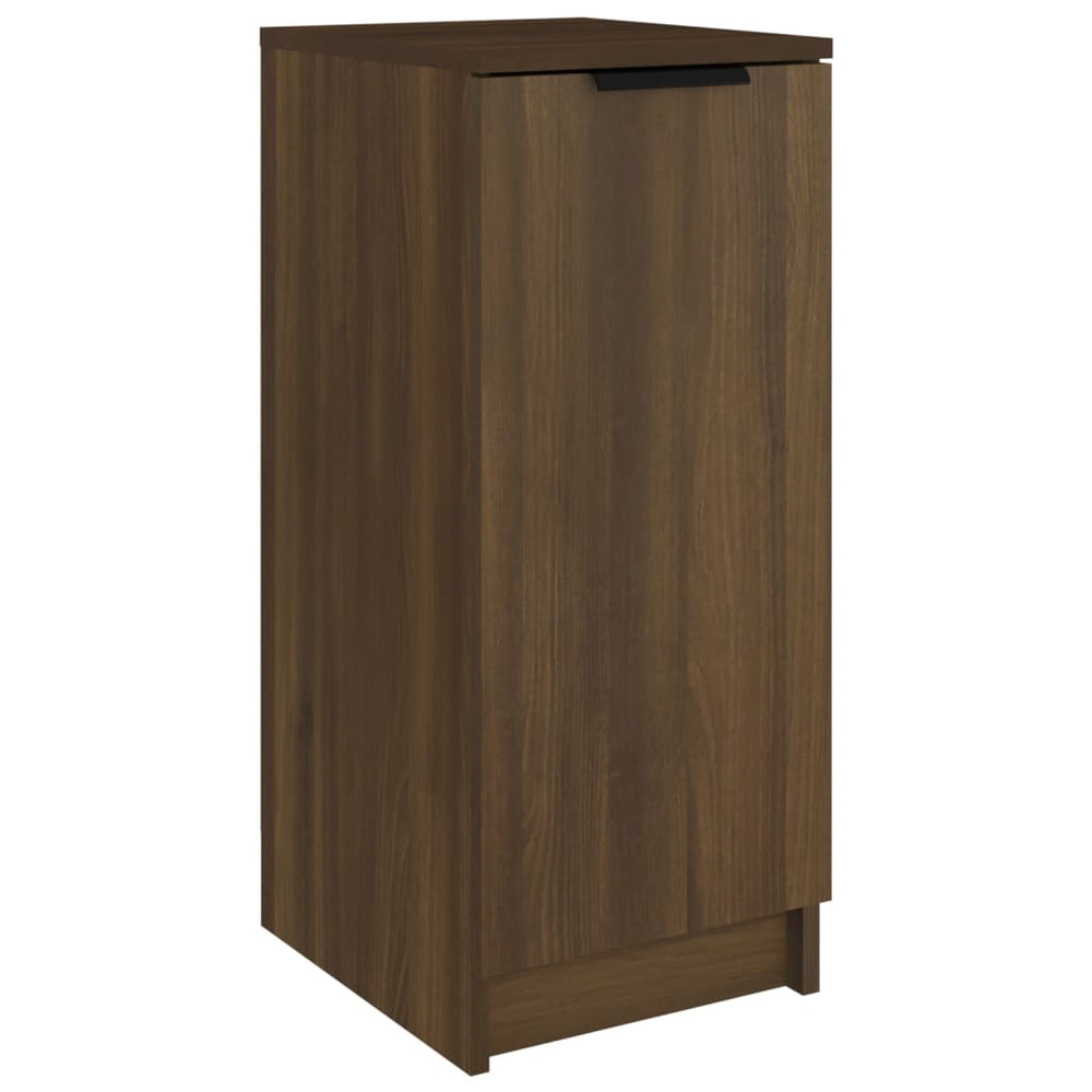 Schuhschrank Braun Eichenoptik, 30x70 cm