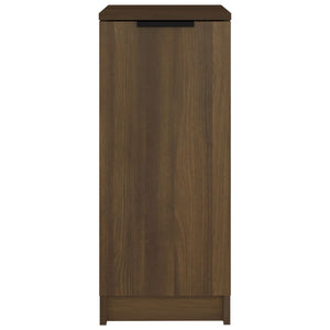 Schuhschrank Braun Eichenoptik, 30x70 cm