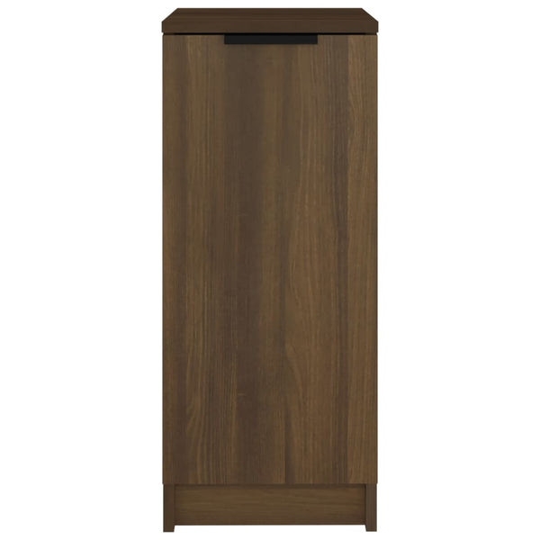 Schuhschrank Braun Eichenoptik, 30x70 cm