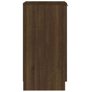 Schuhschrank Braun Eichenoptik, 30x70 cm