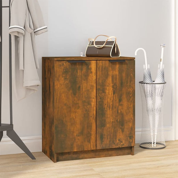 Schuhschrank Räuchereiche 59x35x70 cm