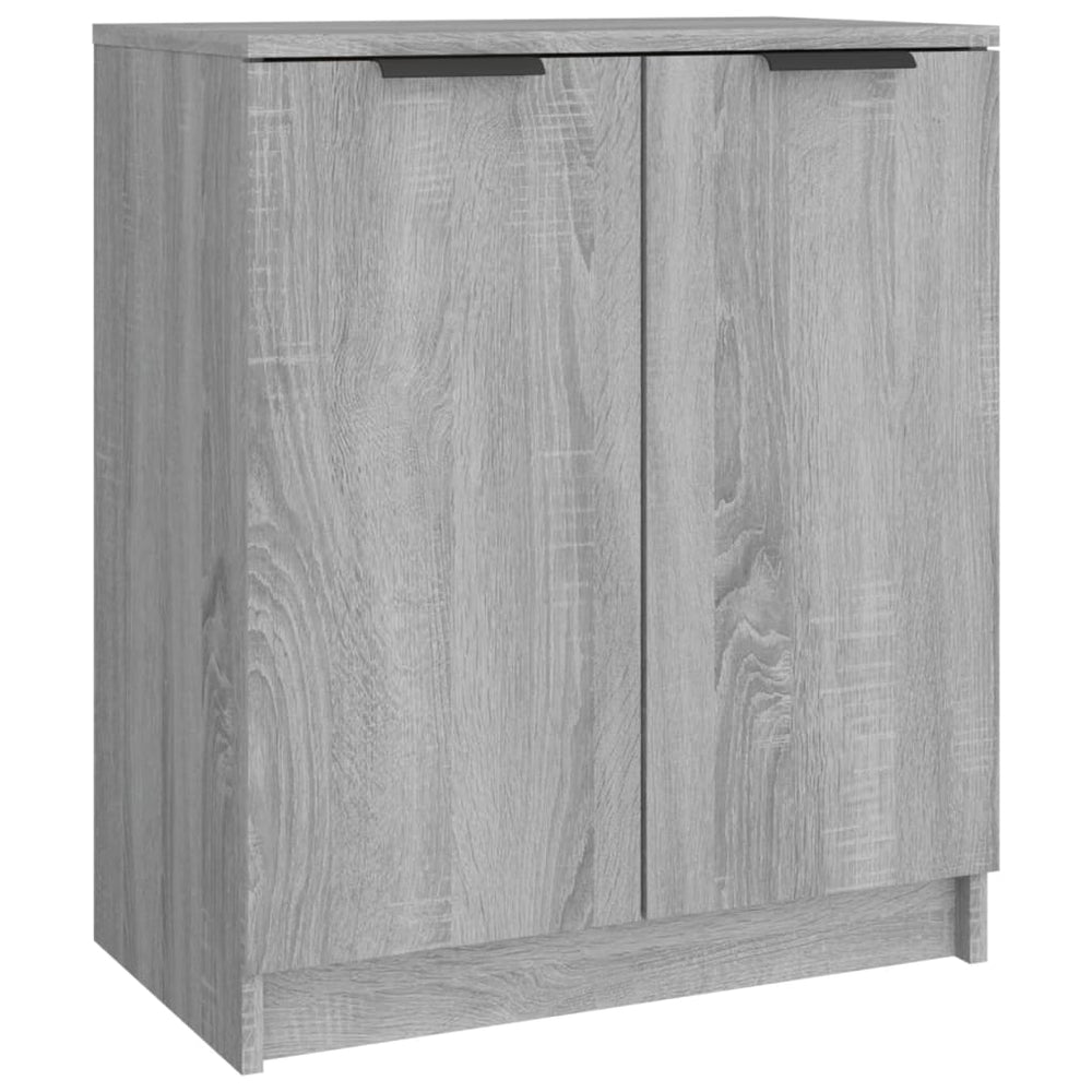 Schuhschrank Grau Sonoma Holz 59x35x70 cm
