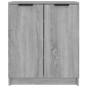 Schuhschrank Grau Sonoma Holz 59x35x70 cm