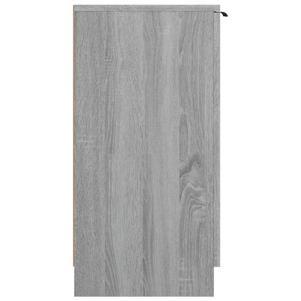 Schuhschrank Grau Sonoma Holz 59x35x70 cm