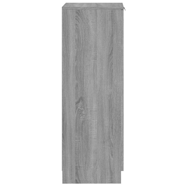 Grauer Schuhschrank Sonoma, 30x35x100 cm