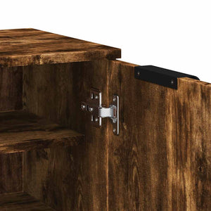 Schuhschrank Räuchereiche 59x35x100 cm