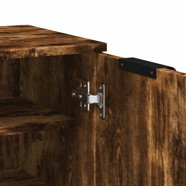 Schuhschrank Räuchereiche 59x35x100 cm