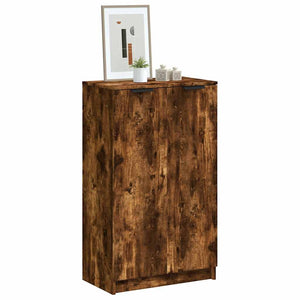 Schuhschrank Räuchereiche 59x35x100 cm