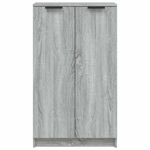Schuhschrank Grau Sonoma 59x35x100 cm