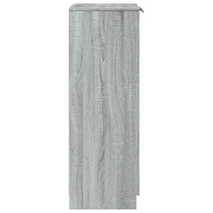 Schuhschrank Grau Sonoma 59x35x100 cm