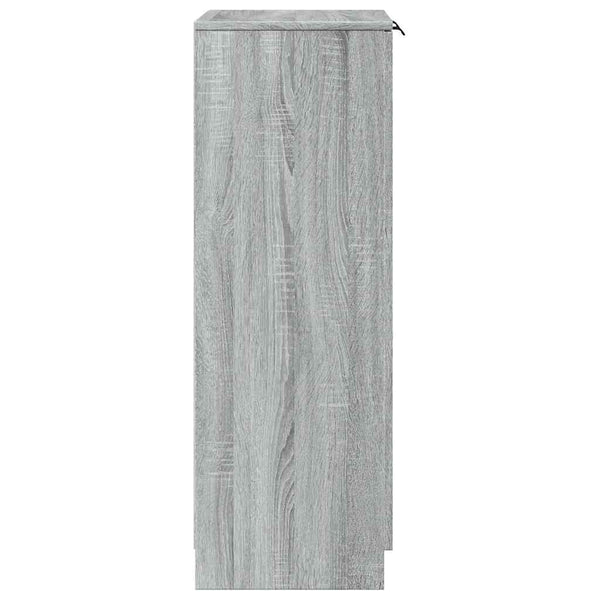 Schuhschrank Grau Sonoma 59x35x100 cm