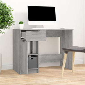 Schreibtisch Grau Sonoma 100x50 cm