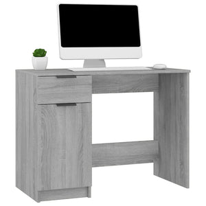 Schreibtisch Grau Sonoma 100x50 cm