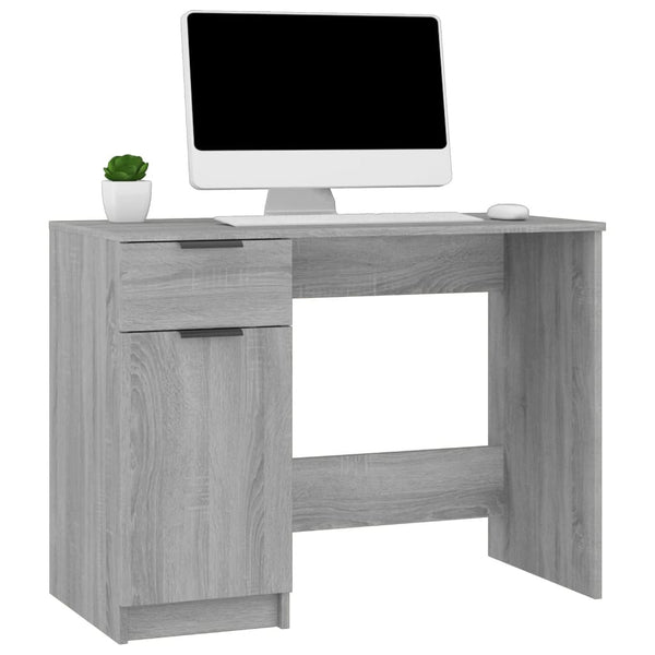 Schreibtisch Grau Sonoma 100x50 cm