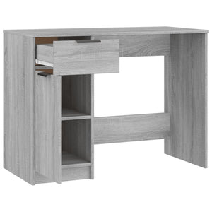 Schreibtisch Grau Sonoma 100x50 cm
