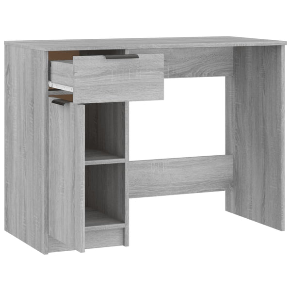 Schreibtisch Grau Sonoma 100x50 cm