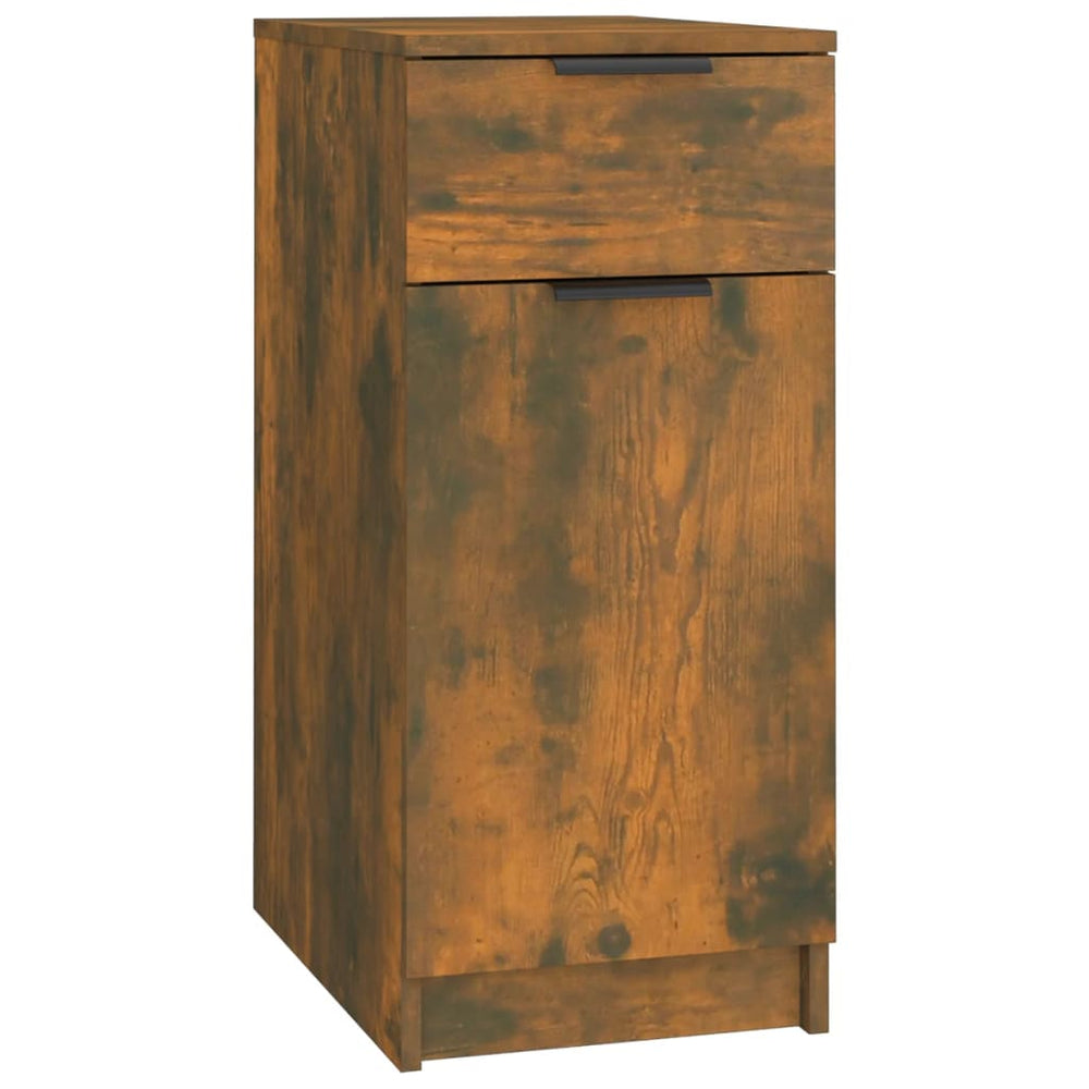 Schreibtisch-Schrank Räuchereiche 33,5x50x75cm