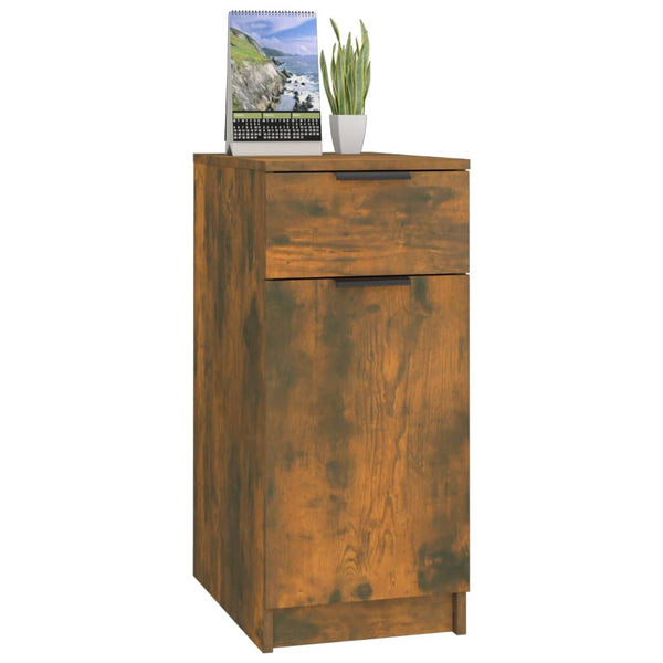 Schreibtisch-Schrank Räuchereiche 33,5x50x75cm