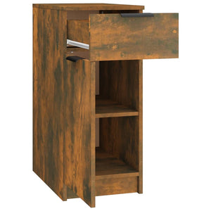 Schreibtisch-Schrank Räuchereiche 33,5x50x75cm