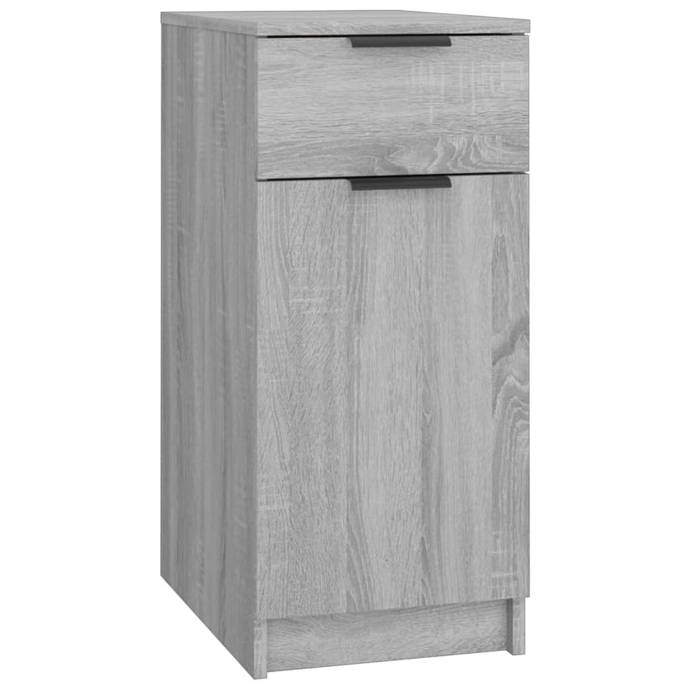 Schreibtischschrank Grau Sonoma 33,5x50x75 cm